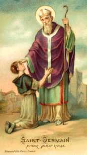 Notre église, son histoire. Son patron est Saint-Germain